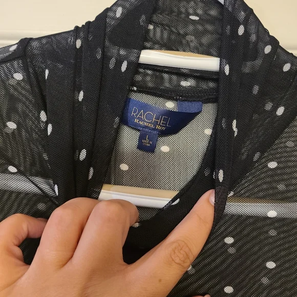 Polka Dot Turtleneck - Rachel Roy - Size L - Picture 5 of 5